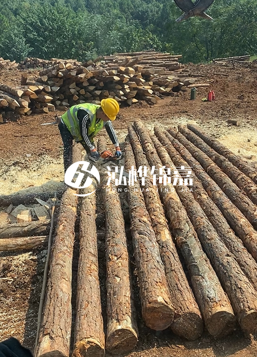 4米長松木樁防腐處理每根加多少錢？松木樁尾徑8cm的價格多少？