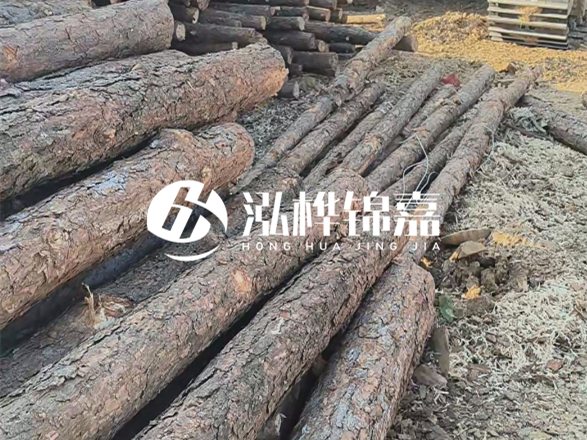松木樁批發(fā)廠家泓樺錦嘉 - 松木樁在軟地基處理中效果好嗎？