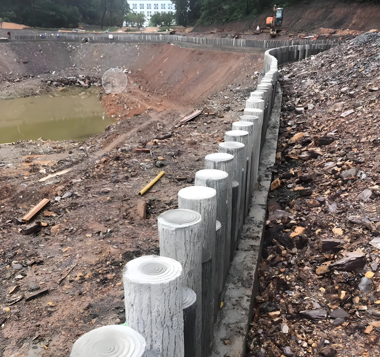 水泥仿木樁施工隊泓樺錦嘉 - 水泥仿木樁能用在庭院裝飾嗎？