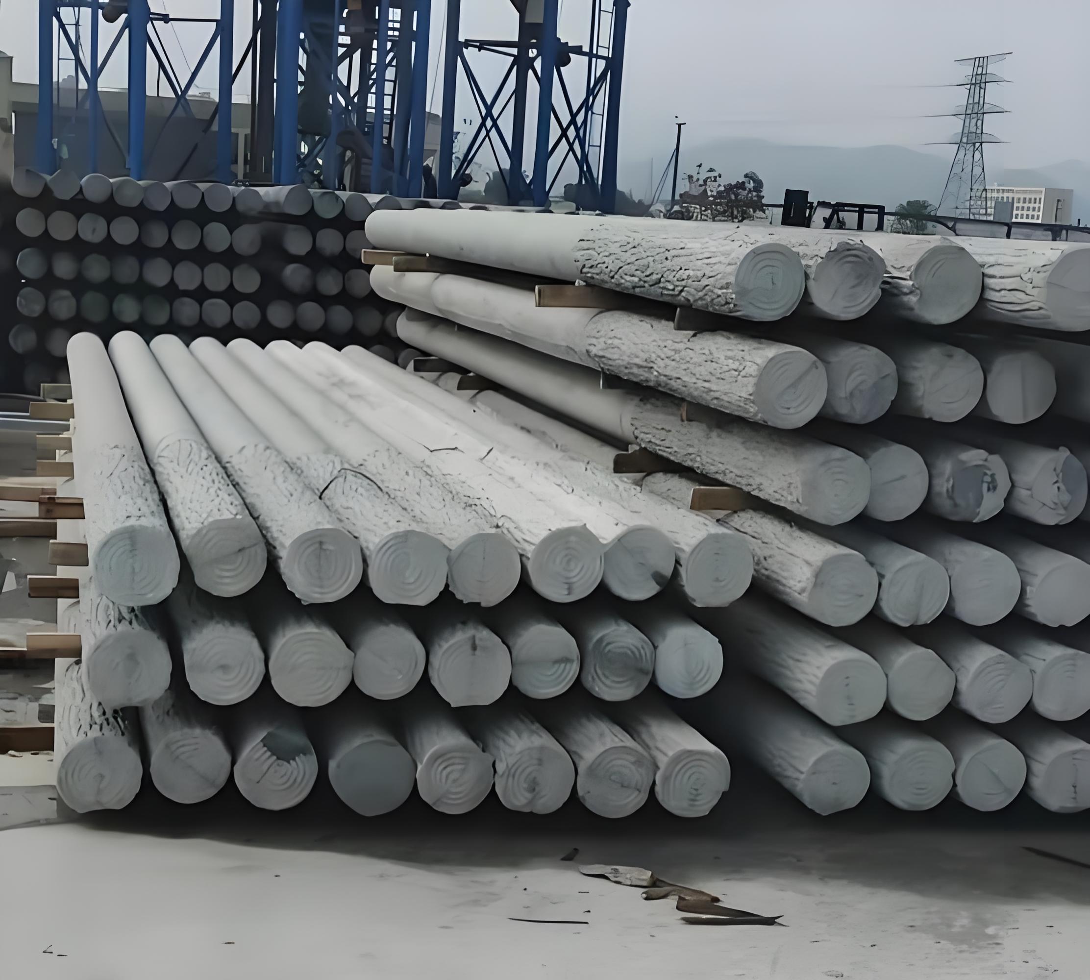 水泥仿木樁施工隊泓樺錦嘉 - 河道仿木樁的直徑一般選擇多少厘米？